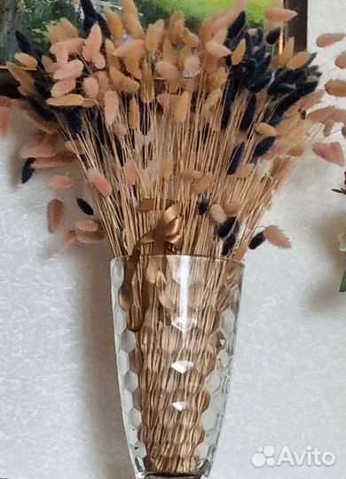 Букет сухоцветов, лагурус