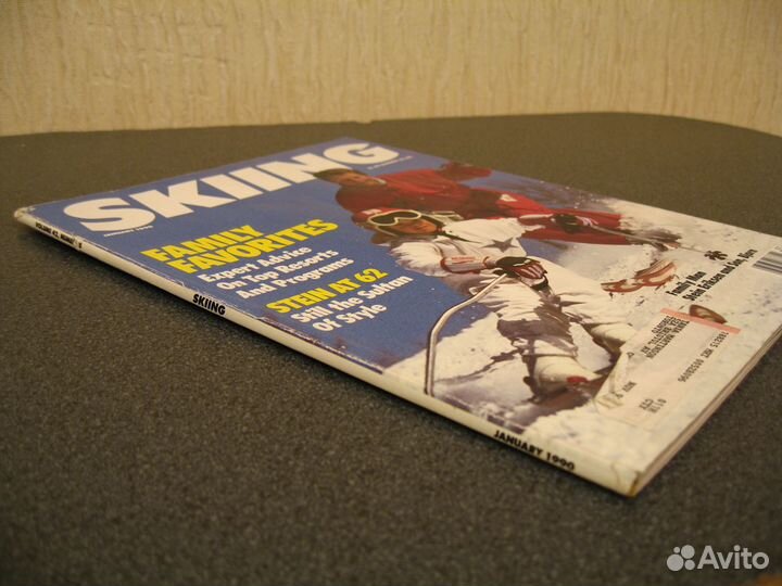 Журналы Skiing о горных лыжах 1990 год