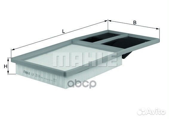 Фильтр возд.VW golf V,polo,caddy/skoda fabia,RO