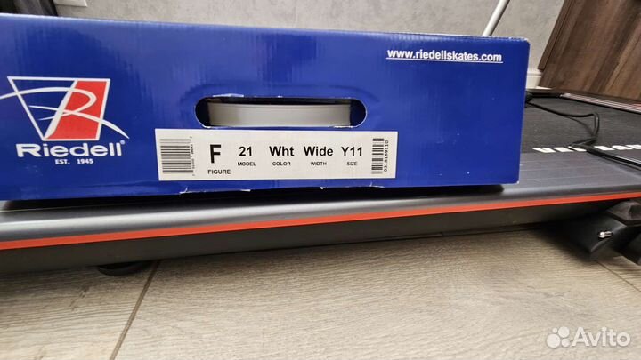 Коньки фигурные детские riedell 21 модель