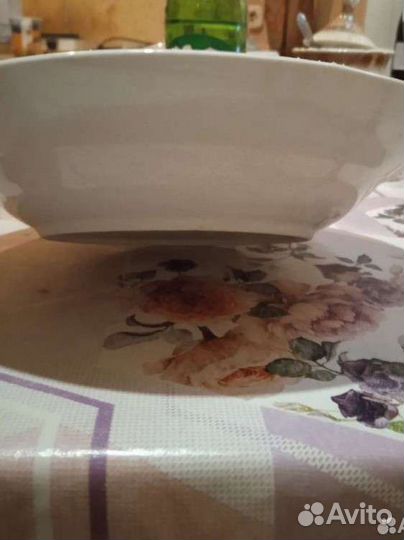 Тарелка суповая винтаж