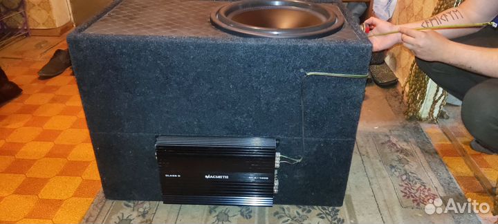 Сабвуфер 15 и усилитель