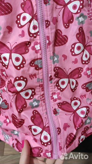 Куртка демисезонная для девочки 104 reike