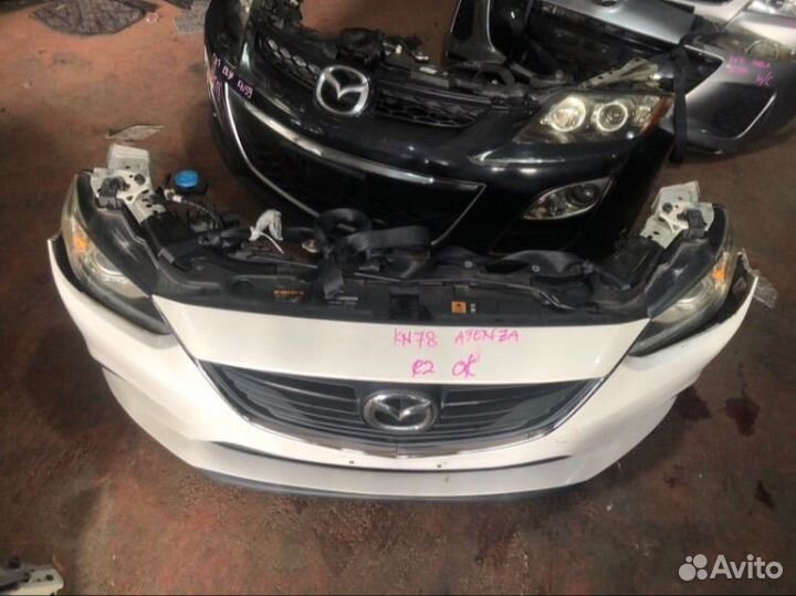 Ноускат бампер морда Mazda 6 GJ Мазда 6