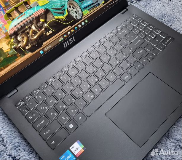 Мощный ноутбук MSI 10-ядер/8озу/256ssd