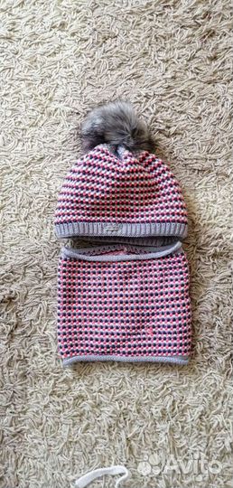 Шапка и снуд для девочки