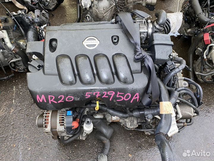 Двигатель MR20DE Nissan X-Trail T31 MR20-572950A