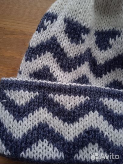 Шапка женская двухсторонняя