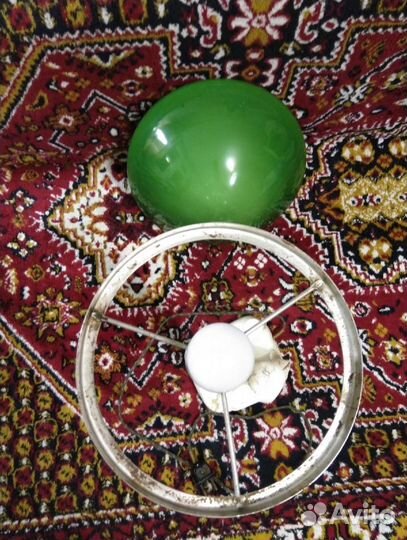 Советская мраморная настольная лампа, СССР