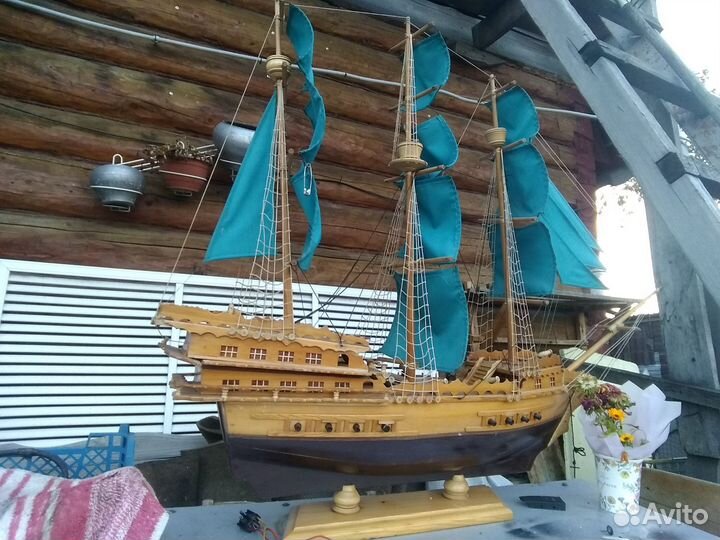 Макет парусника