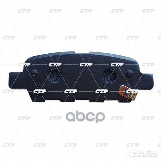 Колодки тормозные дисковые GK0732 CTR