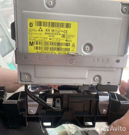 Магнитола и блок управления мазда 6