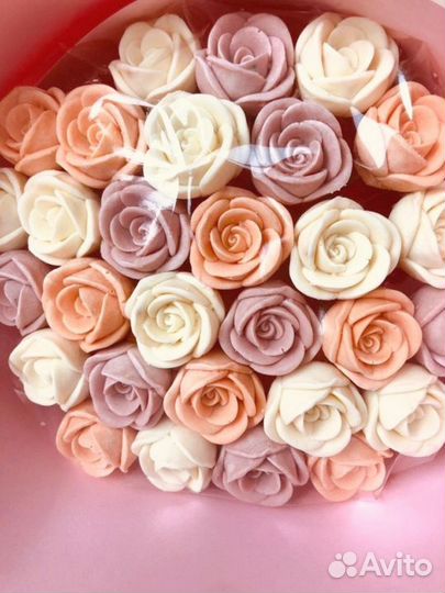 Букет из шоколадных цветов