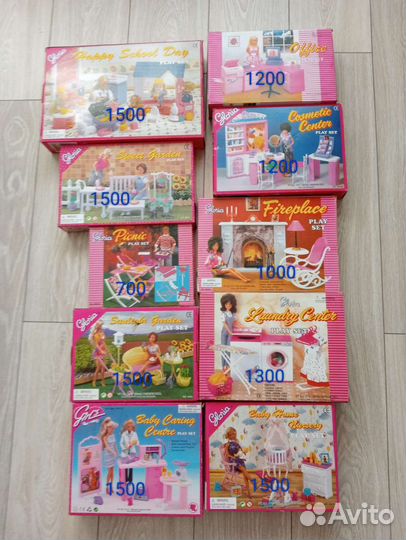 Мебель Gloria для кукол