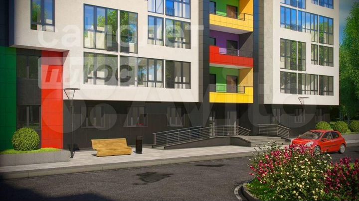 Квартира-студия, 21 м², 4/10 эт.