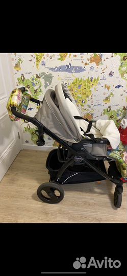 Коляска Peg-Perego book plus 2 в 1 и сумка