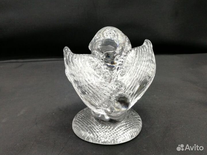 Статуэтка Нептун 10,5 см гутное выдувное стекло