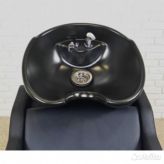 Керамическая, парикмахерская раковина,Matt Black