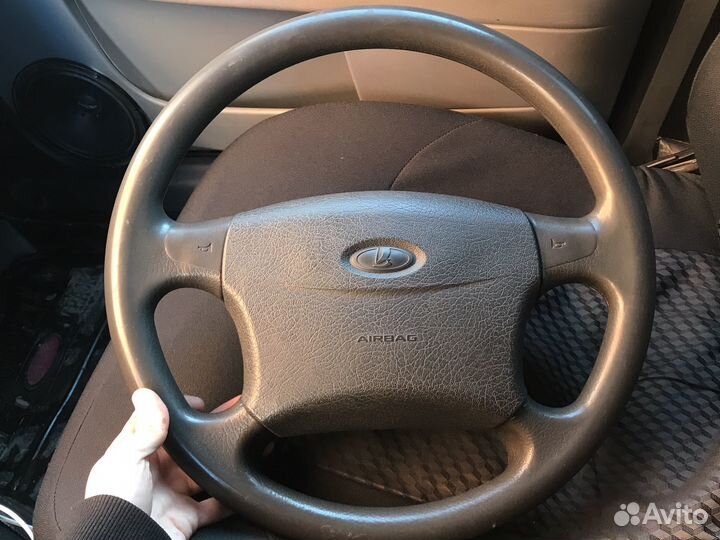 Руль LADA priora 1 с подушкой