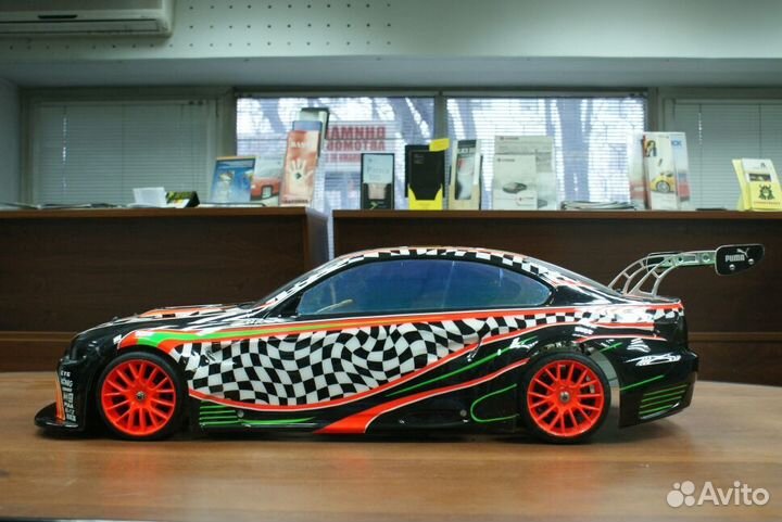 BMW радиоуправляемая модель бензин drift 1/5