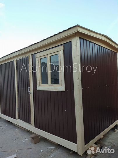 Вагончик с надежной крышей