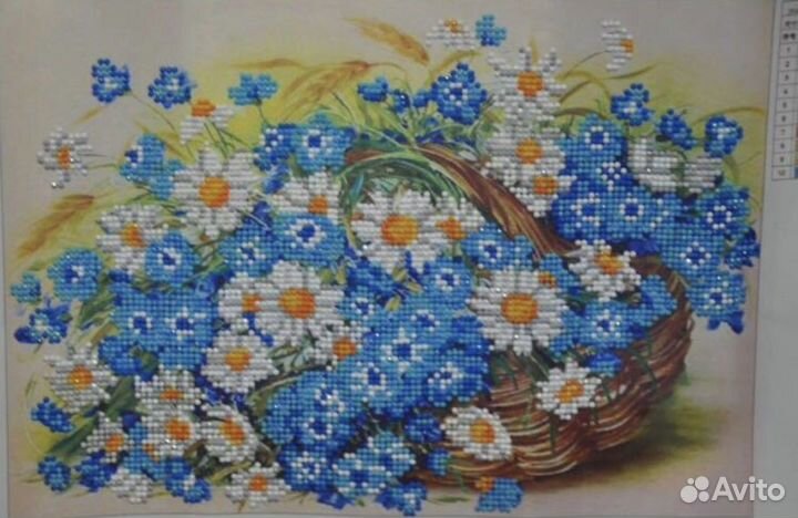 Алмазная Вышивка Мозаика Цветы