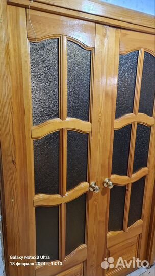 Двери межкомнатные с коробкой деревянные