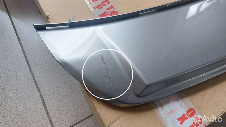 Спойлер переднего бампера Kia Sorento 86577P2011