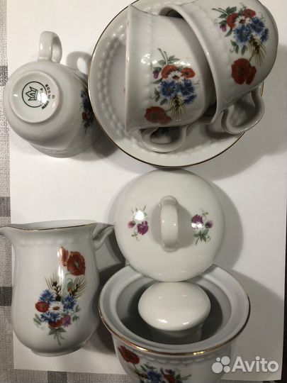 Кофейный сервиз kahla гдр