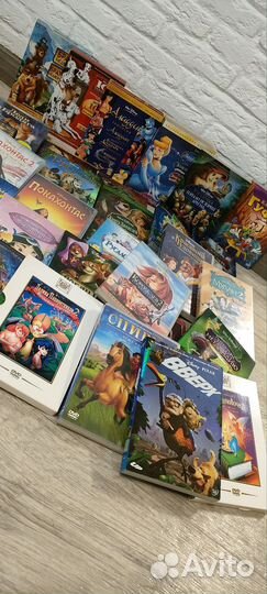 Лицензионные cd-диски с мультфильмами Disney