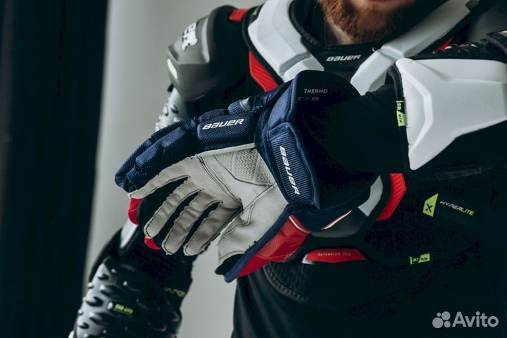 Перчатки хоккейные bauer supreme ultrasonic