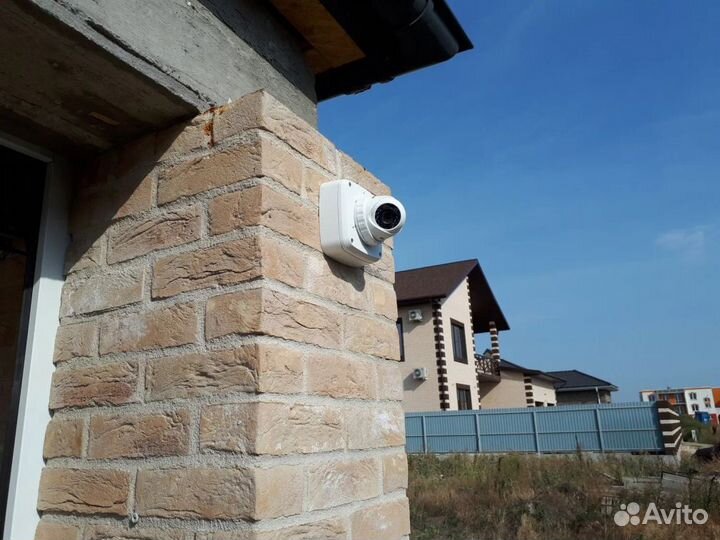 Установка видеонаблюдения домофона скуд