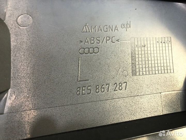 Обшивка салона левая Audi A4 B6 ALT 2001