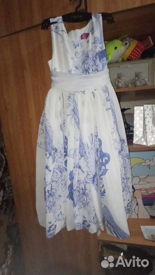 Платье для девочки на выпускной пышное