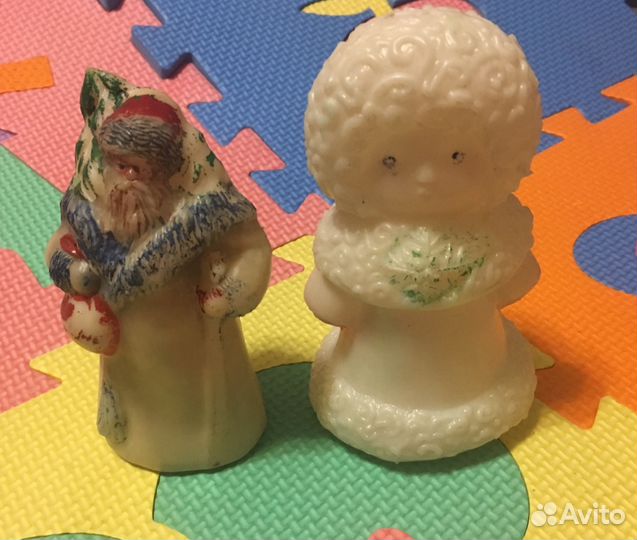 Дед Мороз и Снегурочка советских времён