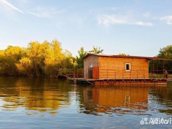 Плавучийе дома для рыбалки и отдыха