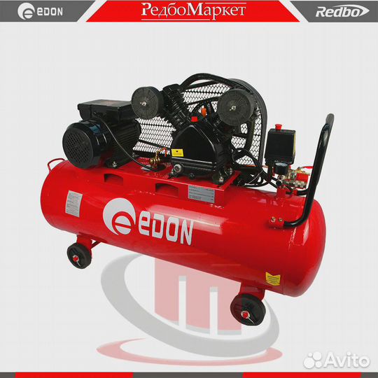 Компрессор воздушный бак-100л 360л/мин