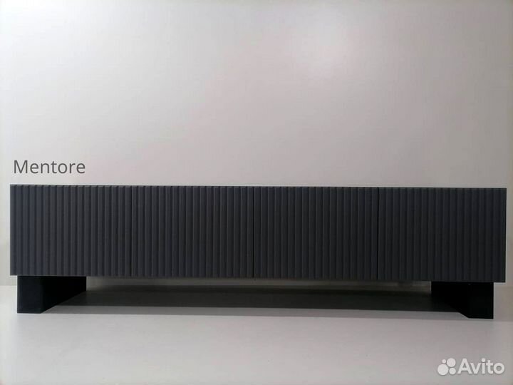 Тумба тв Bravo / вертикаль / графит / 160х40х30 см