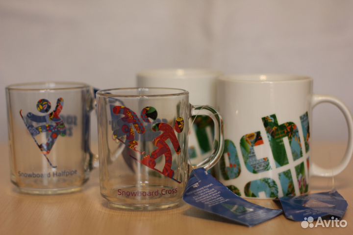 Кружки (бокалы) Олимпиада Сочи 2014 лицензионные