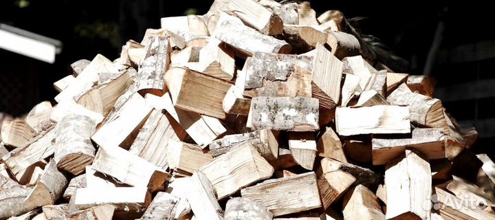 Дрова березовые наколотые