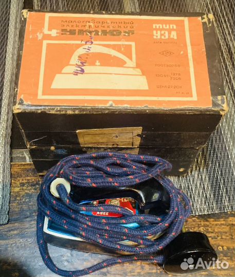 Утюг малогабаритный уэ-4