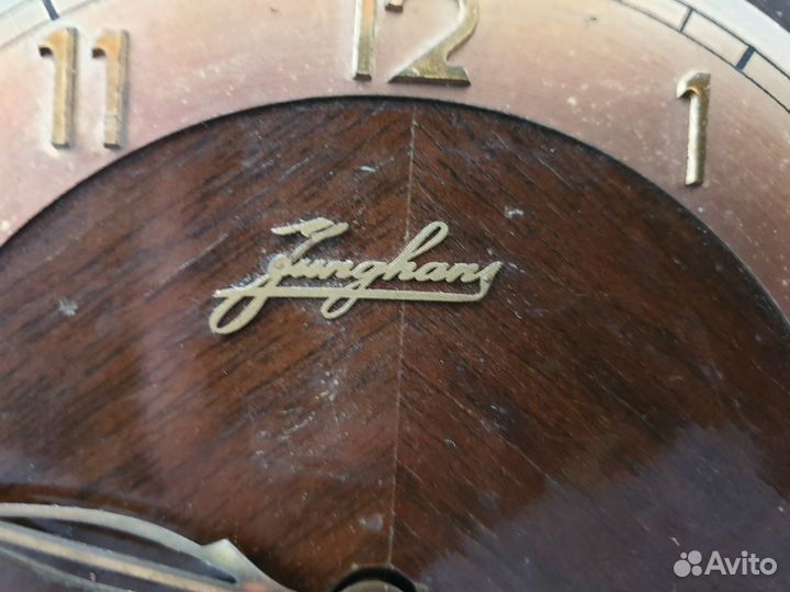 Настольные часы junghans 1890 года