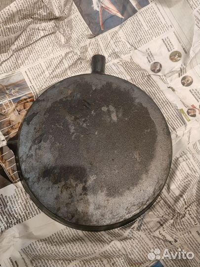Чугунная сковорода СССР