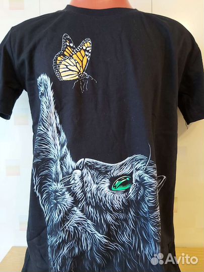 Футболка новая с принтом (подросток)