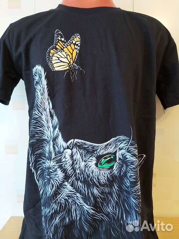 Футболка новая с принтом (подросток)