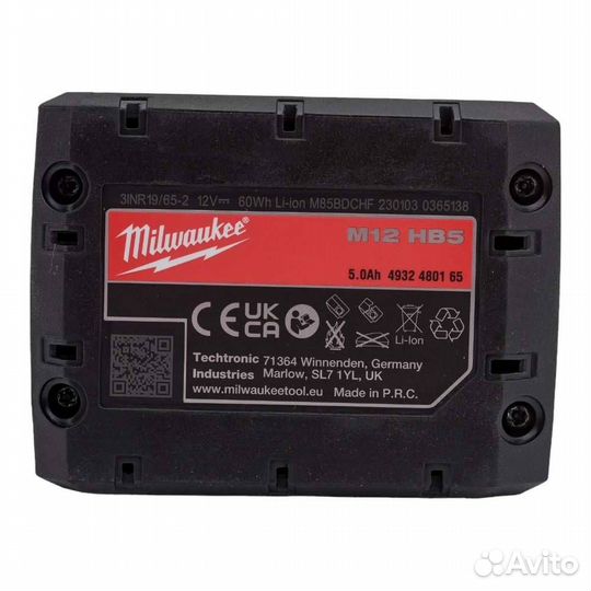 Аккумулятор Milwaukee M12 HB5