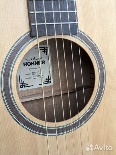 Акустическая гитара Hohner EP-S00/EP1-S00