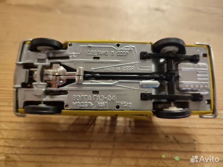 Модель Волга газ 24, СССР, Милиция, А26, 1:43