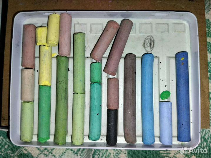 Пастель, сухая-масляная