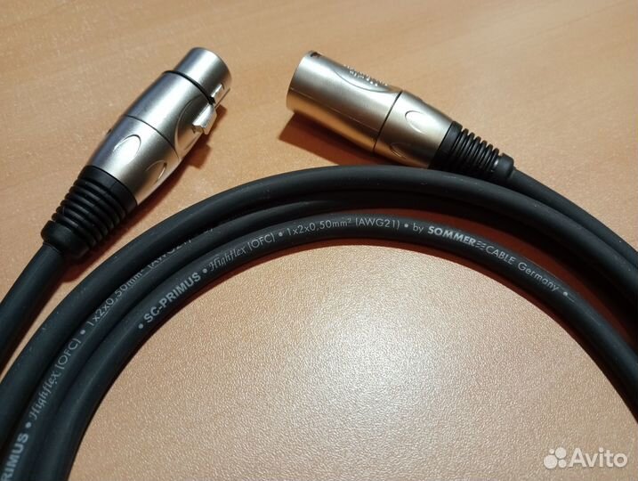 Sommer Кабель микрофонный (Made in Germany)